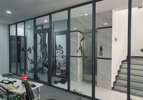 tin tức thi công cửa nhôm kính dự án quy hoạch Ngãi Giao